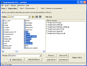 ReaConverter Pro - advanced image converter Screenshot
